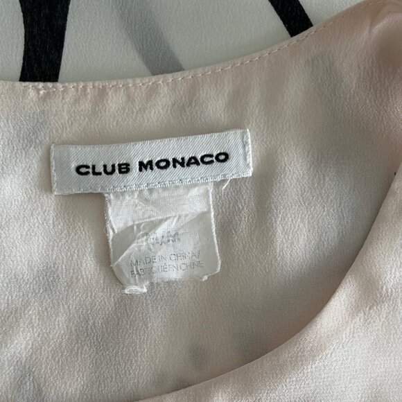 Club Monaco Silk Sleeveless Top Size Small - Picture 5 of 7